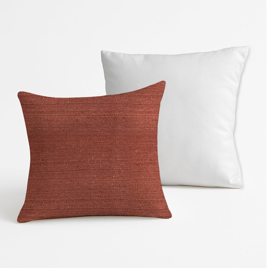 Set Funda Almohadon + Relleno Almohadon Tela Rustica 40x40 cm