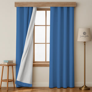 Juego De 2 Cortinas Blackout para RIEL - Varios Tamaños
