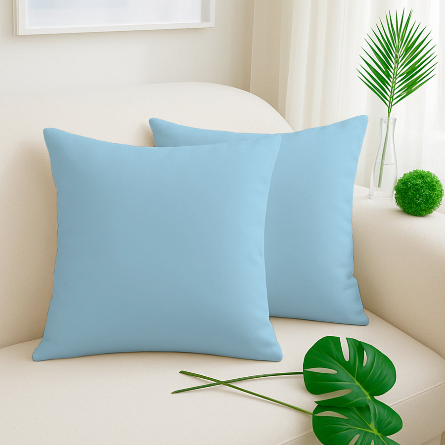 Set x 2 Funda De Almohadón 60x60 Tela Panama Varios Colores