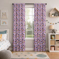 Juego De 2 Cortinas Infantil 150x210 / Diseño Paw Patrol Rosado