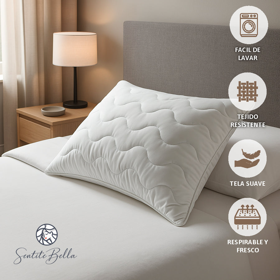 Funda De Almohada Capitoneada - 50x70 cm