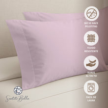 Cargar imagen en el visor de la galería, Set x 2 Fundas para Almohada - 50x70 cm Liso
