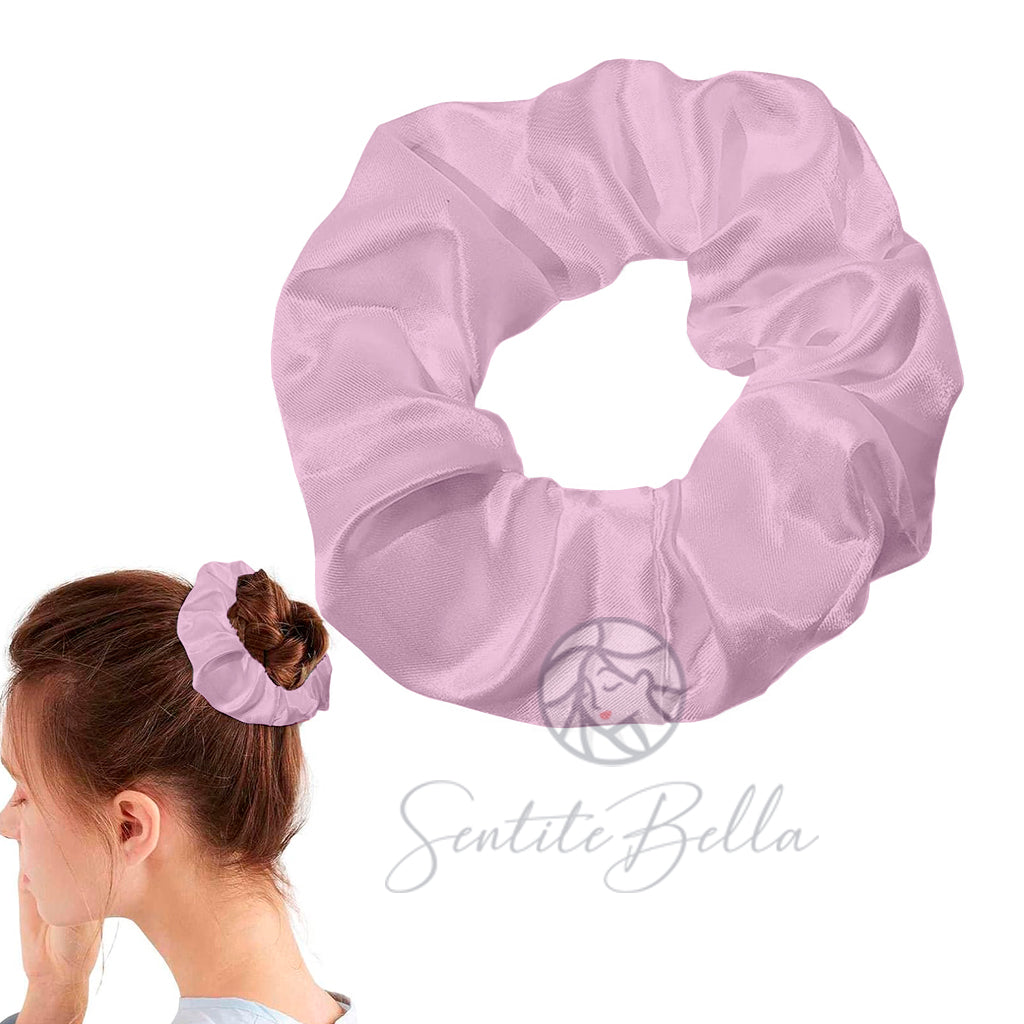Coleros Colitas Scrunchies En Saten Satin Pelo Cabello Varios Colores