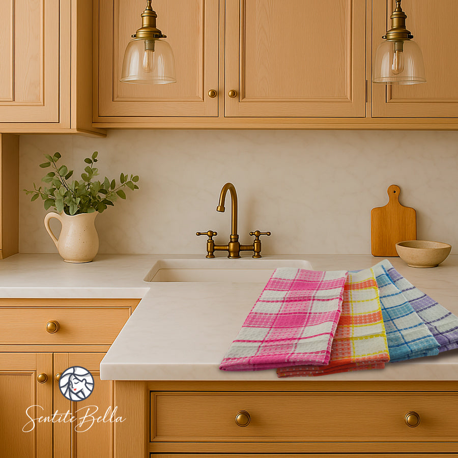 Set X 4 Repasadores De Cocina 60x38 Cm Varios Diseños