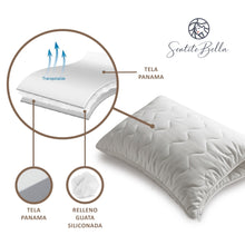 Cargar imagen en el visor de la galería, Funda De Almohada Capitoneada - 50x70 cm
