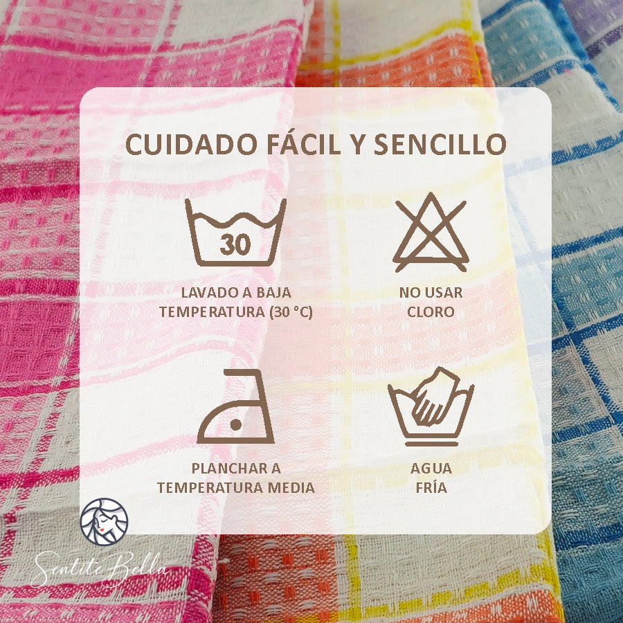 Set X 4 Repasadores De Cocina 60x38 Cm Varios Diseños