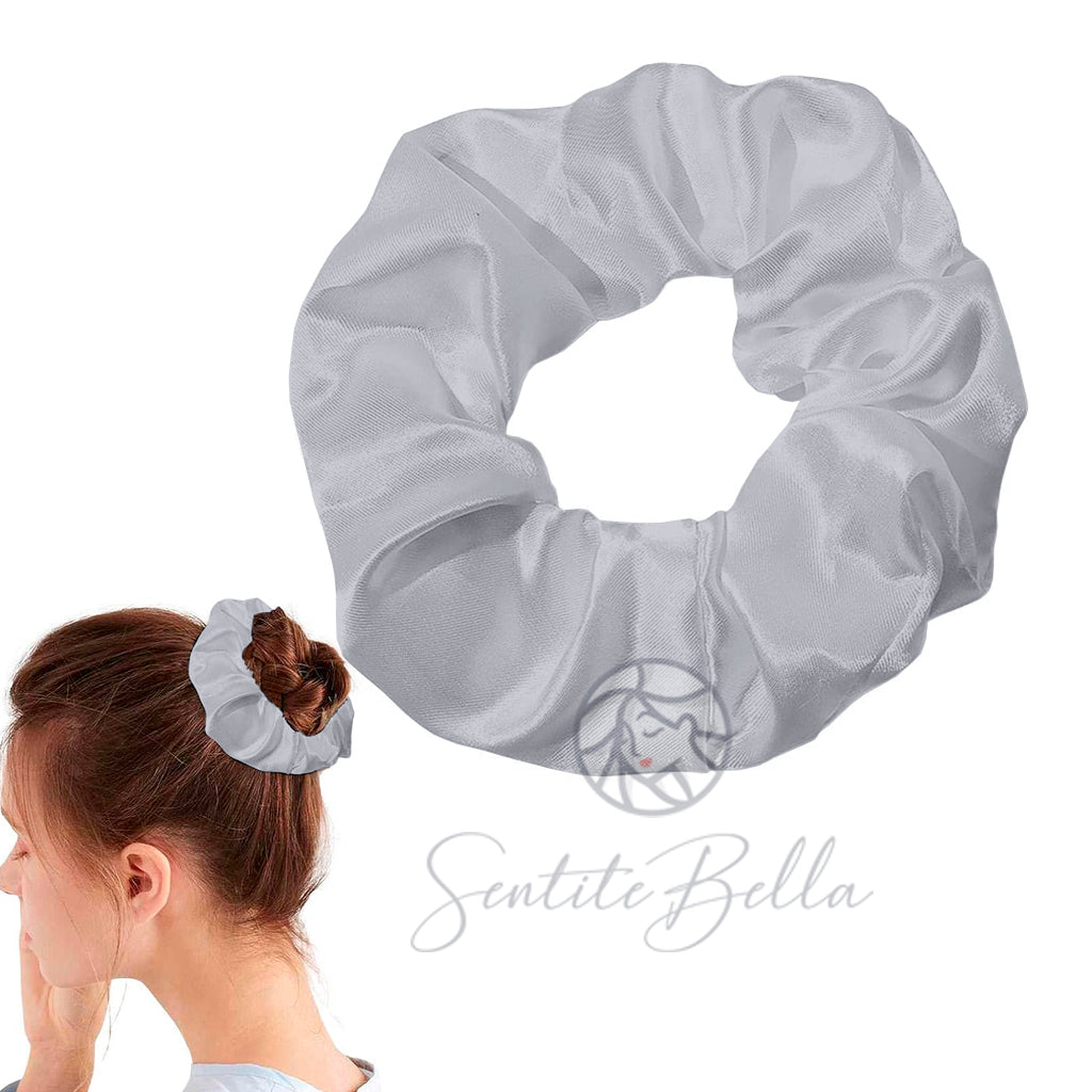 Coleros Colitas Scrunchies En Saten Satin Pelo Cabello Varios Colores