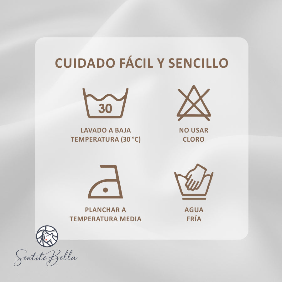 Pack x 2 Funda para Almohada 50x70 Con Cierre en TELA
