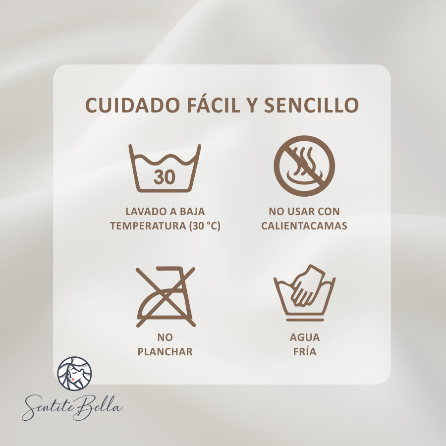 Forro De Colchón Impermeable Con Cierre 2 Plazas x 30 Cm