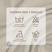 Cargar imagen en el visor de la galería, Juego De Cortinas En Tela Enila para RIEL 2 Paños Dobles -  Varios Tamaños
