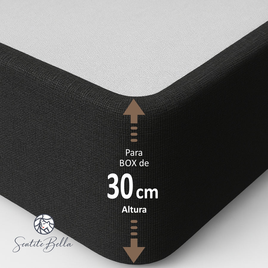 Pollerin para Sommier Tableado - Queen - 30 cm de Altura