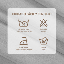 Cargar imagen en el visor de la galería, Juego De 2 Cortinas En Tela Rustica
