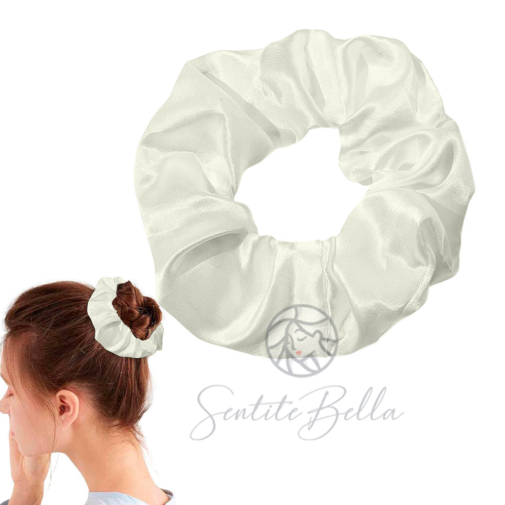 Coleros Colitas Scrunchies En Saten Satin Pelo Cabello Varios Colores