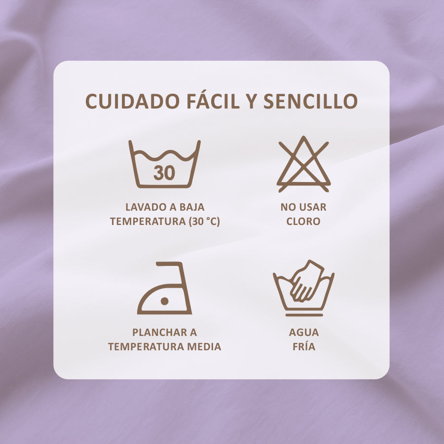 Set x 2 Funda para Almohada Camilla Masajes - 30x40 cm Liso