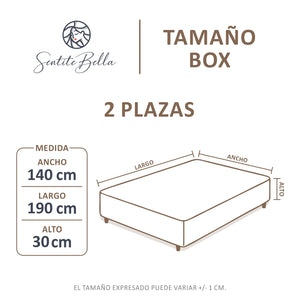Pollerin para Sommier Tableado - 2 Plazas