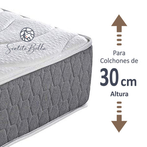 Juego de Sábanas - 1 Plaza y Media Liso + REGALO - VARIOS COLORES