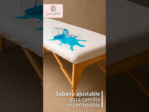 Sabanas Ajustable 195x70 IMPERMEABLE para Camilla de Masajes Reflexología