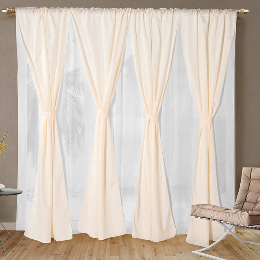 Kit de Cortinas Amelia - SentiteBella.uy