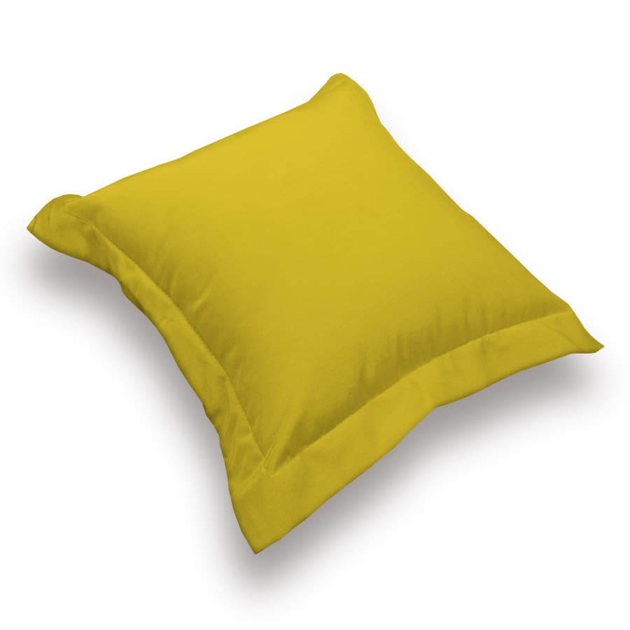 Funda para Almohadon con Volado Tela Panama 50x50 cm - SentiteBella.uy
