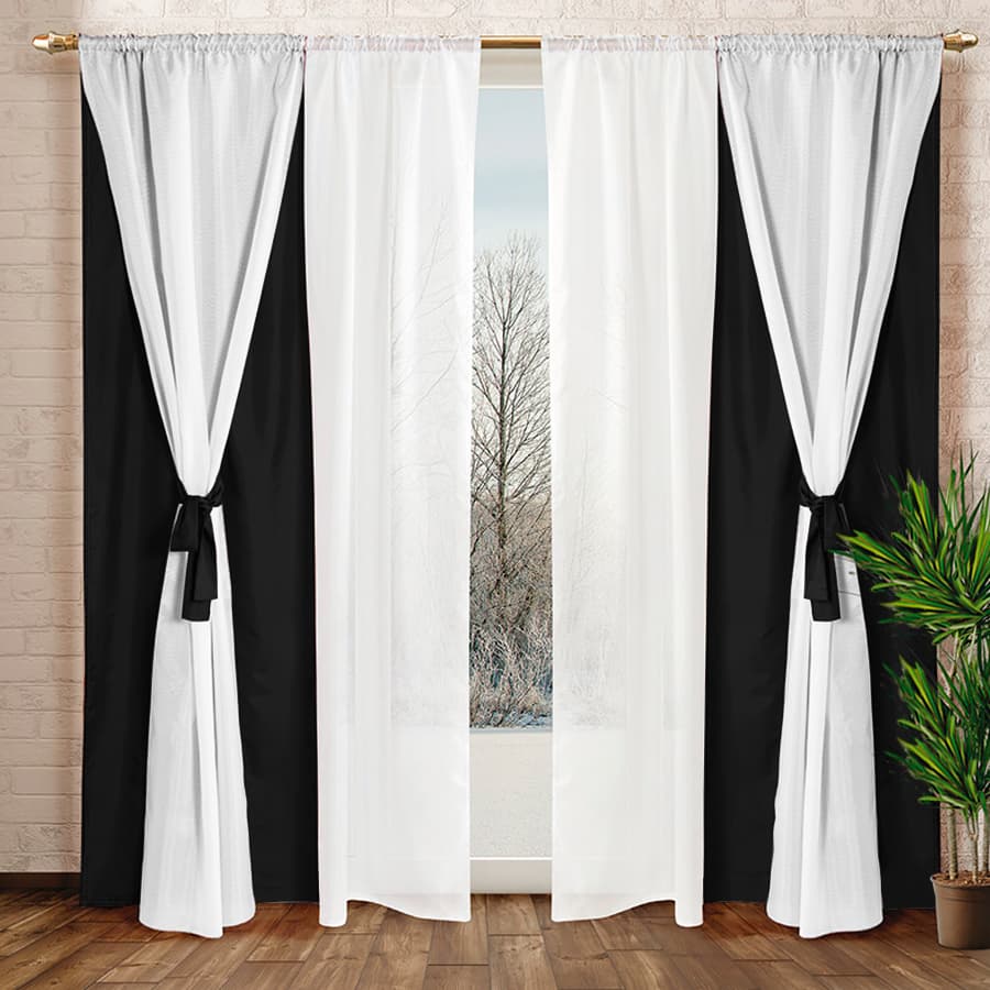 Kit de Cortinas Imperial - SentiteBella.uy