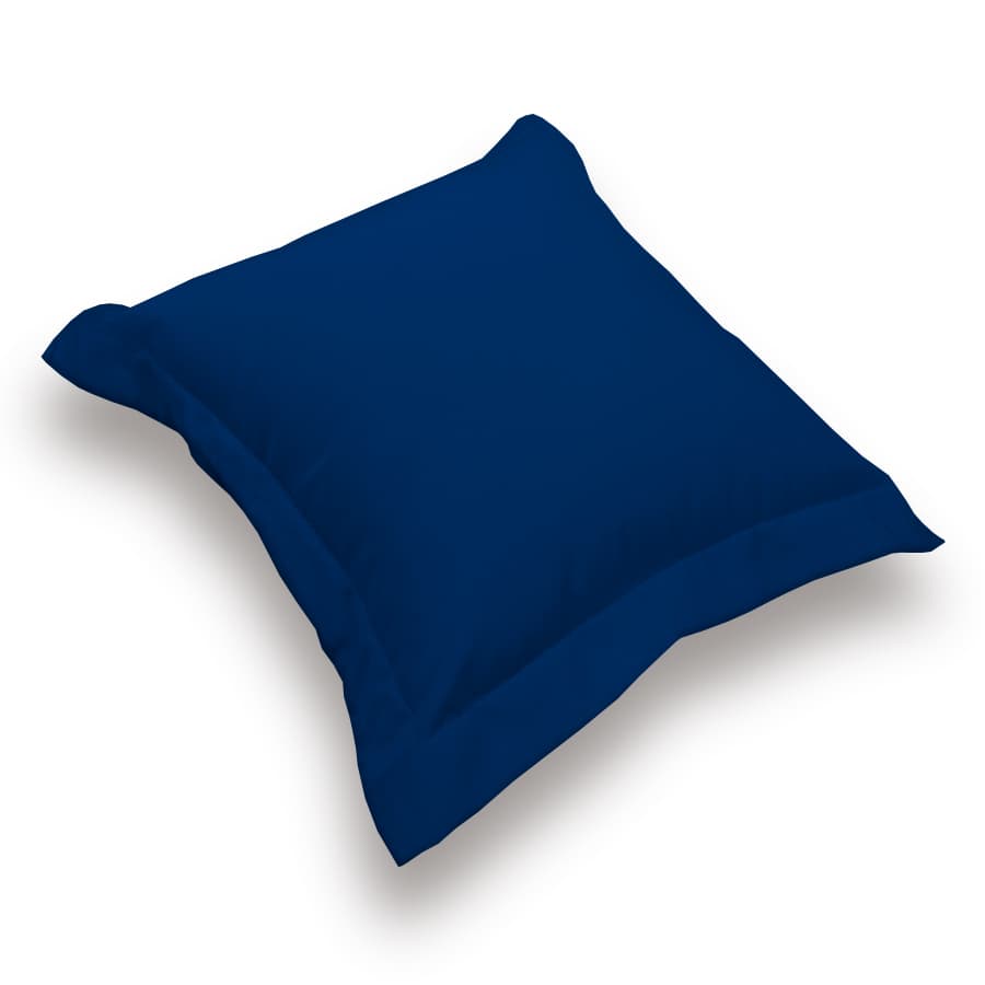 Funda para Almohadon con Volado Tela Panama 50x50 cm - SentiteBella.uy