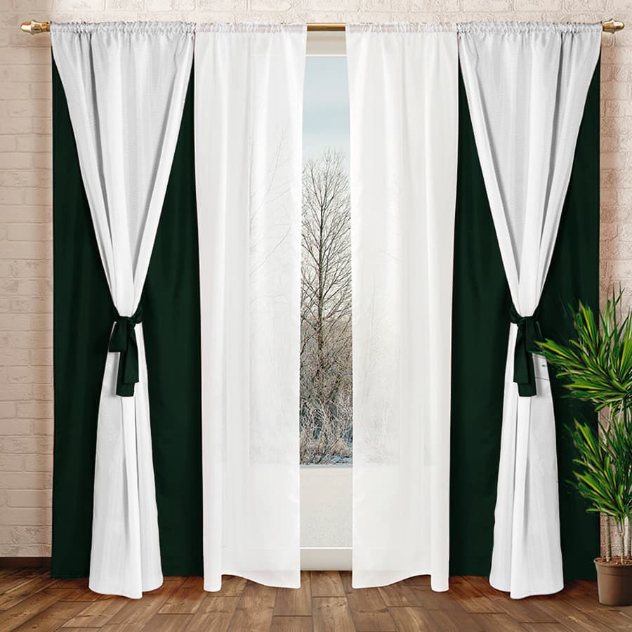 Kit de Cortinas Imperial - SentiteBella.uy