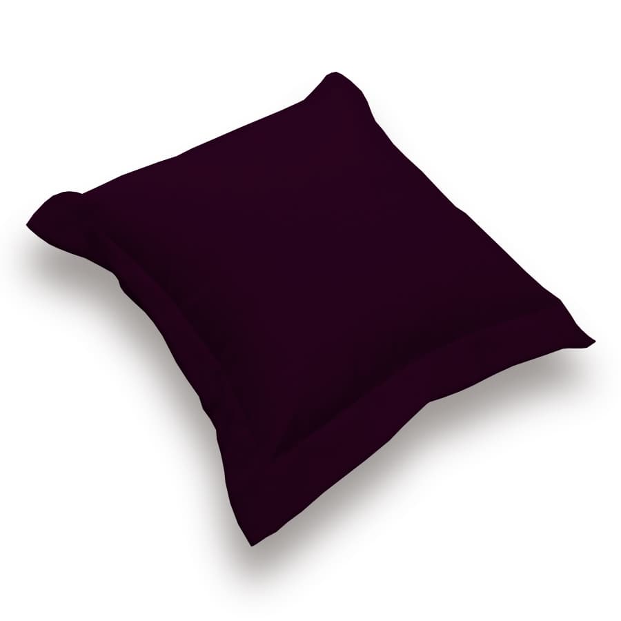 Funda para Almohadon con Volado Tela Panama 50x50 cm - SentiteBella.uy