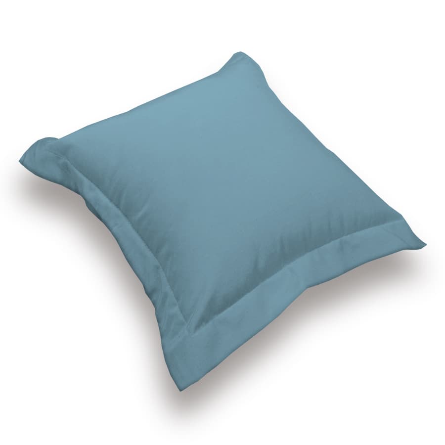 Funda para Almohadon con Volado Tela Panama 50x50 cm - SentiteBella.uy