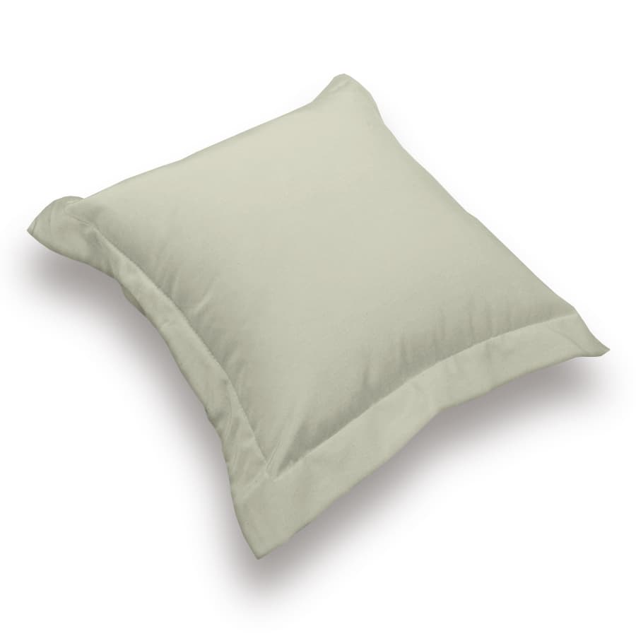 Funda para Almohadon con Volado Tela Panama 40x40 cm - SentiteBella.uy