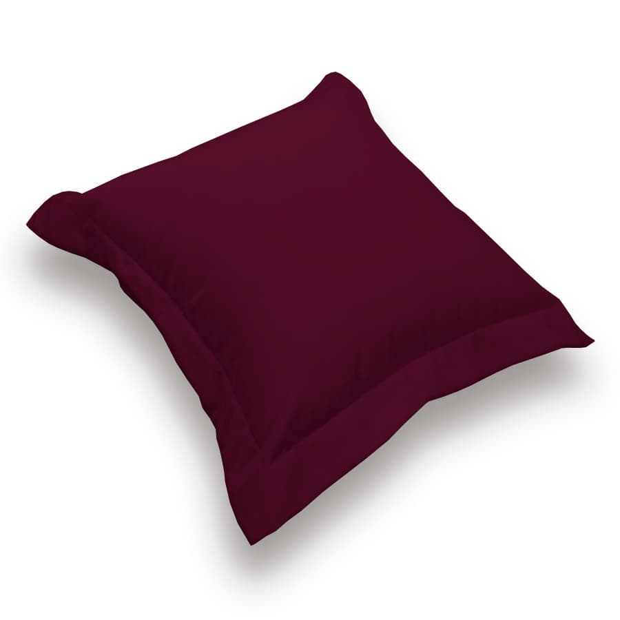 Funda para Almohadon con Volado Tela Panama 50x50 cm - SentiteBella.uy