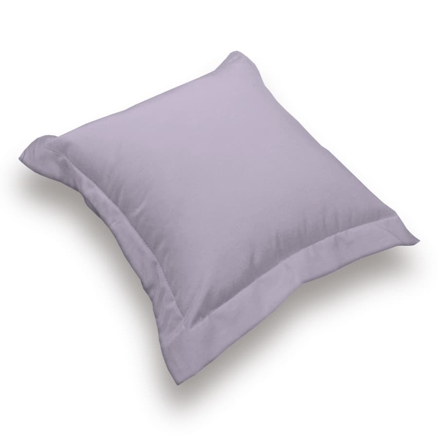 Funda para Almohadon con Volado Tela Panama 50x50 cm - SentiteBella.uy