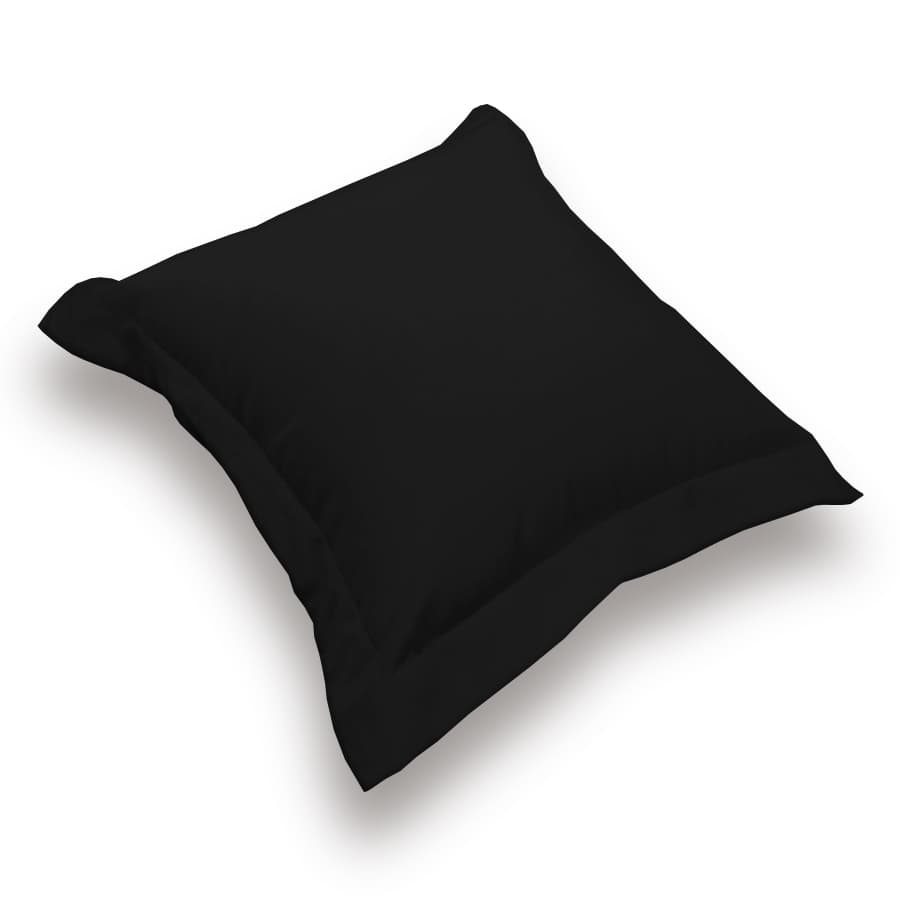 Funda para Almohadon con Volado Tela Panama 40x40 cm - SentiteBella.uy