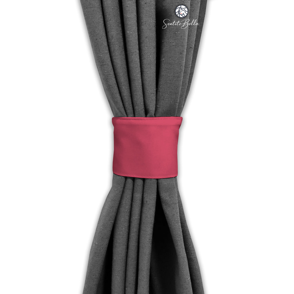 Sujetador Agarradera De Cortinas En Tela Set X 2 - SentiteBella.uy