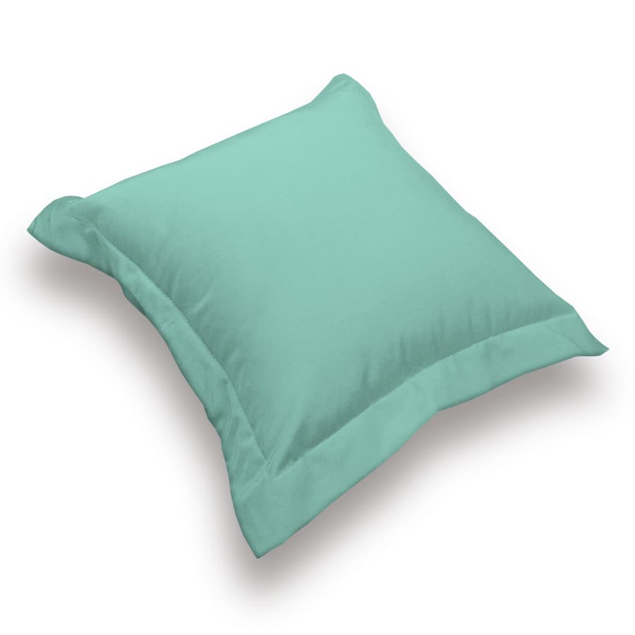 Funda para Almohadon con Volado Tela Panama 50x50 cm - SentiteBella.uy