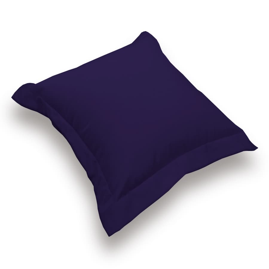 Funda para Almohadon con Volado Tela Panama 50x50 cm - SentiteBella.uy