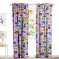 Juego De 2 Cortinas Infantil 150x210 Diseño Unicornio Rosa - SentiteBella.uy