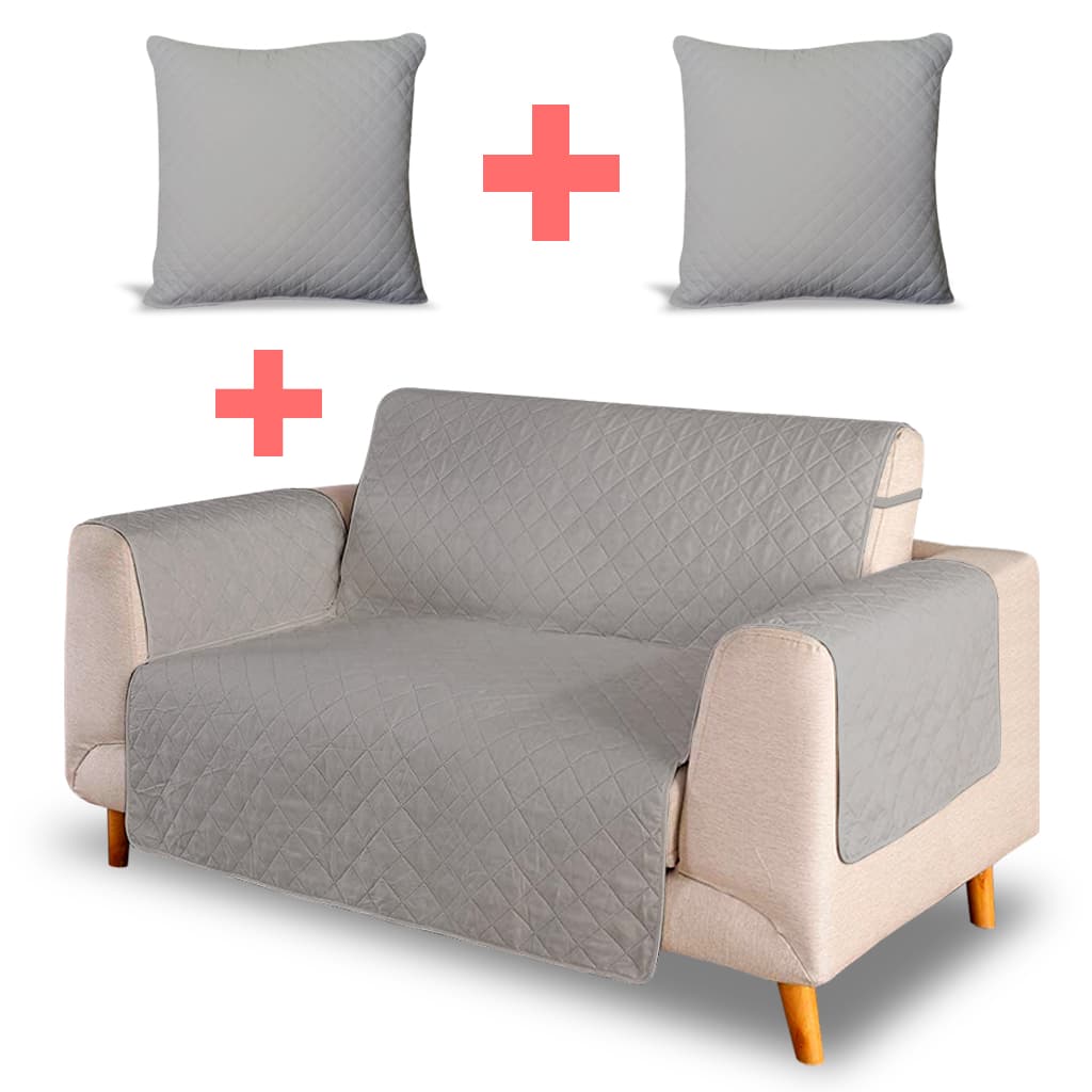 Funda Cubre Sofa 2 Cuerpos + Regalo - SentiteBella.uy