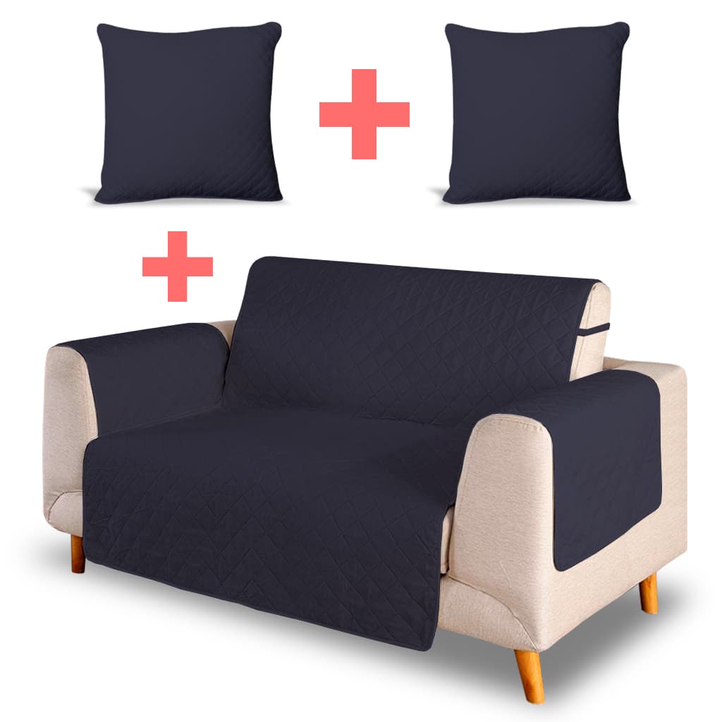 Funda Cubre Sofa 2 Cuerpos + Regalo - SentiteBella.uy