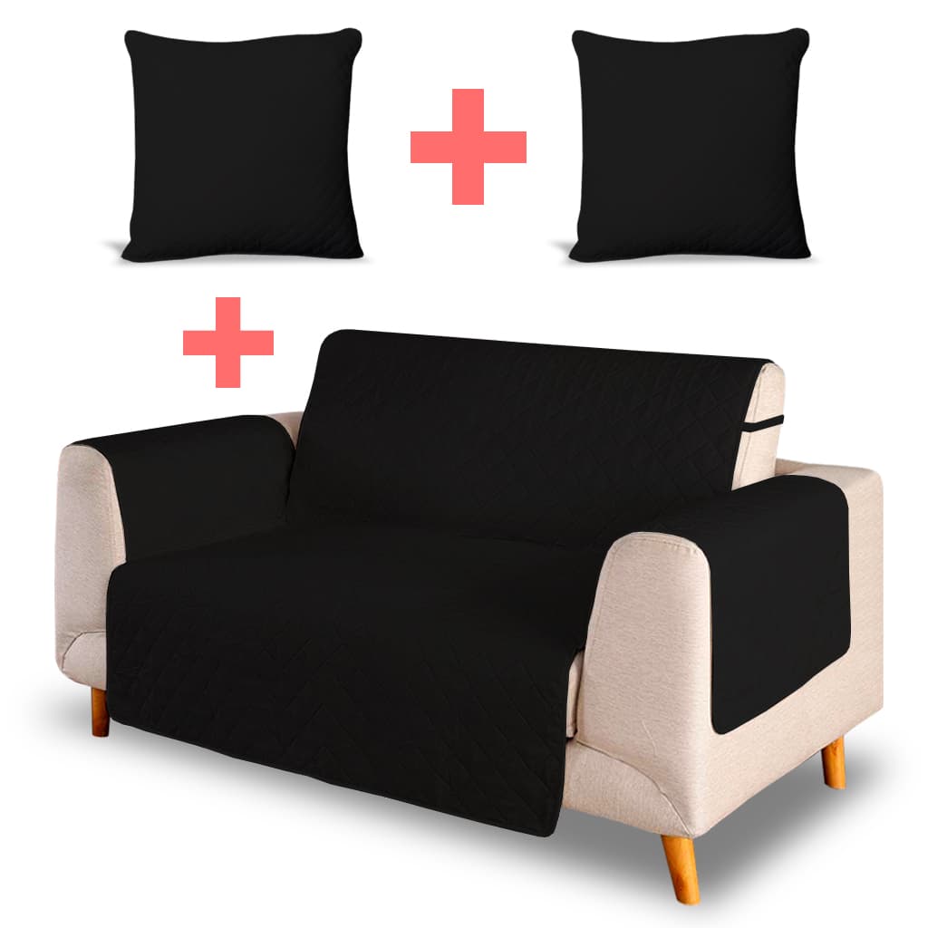 Funda Cubre Sofa 2 Cuerpos + Regalo - SentiteBella.uy