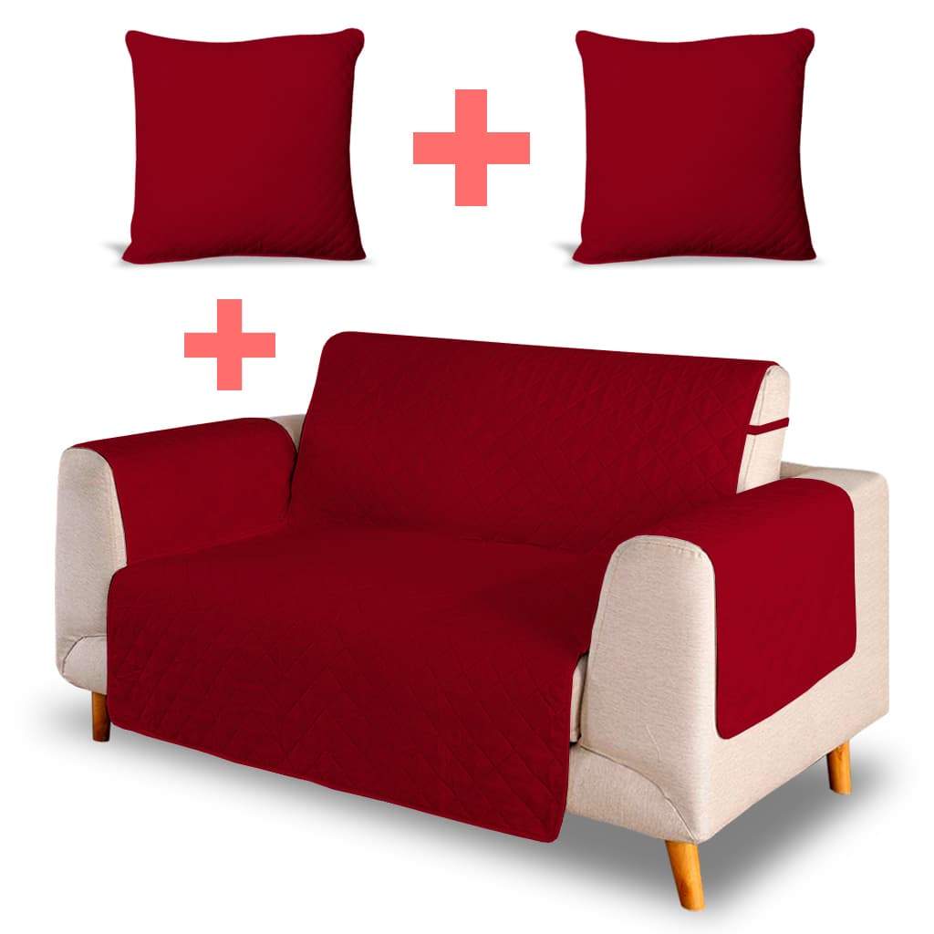 Funda Cubre Sofa 2 Cuerpos + Regalo - SentiteBella.uy