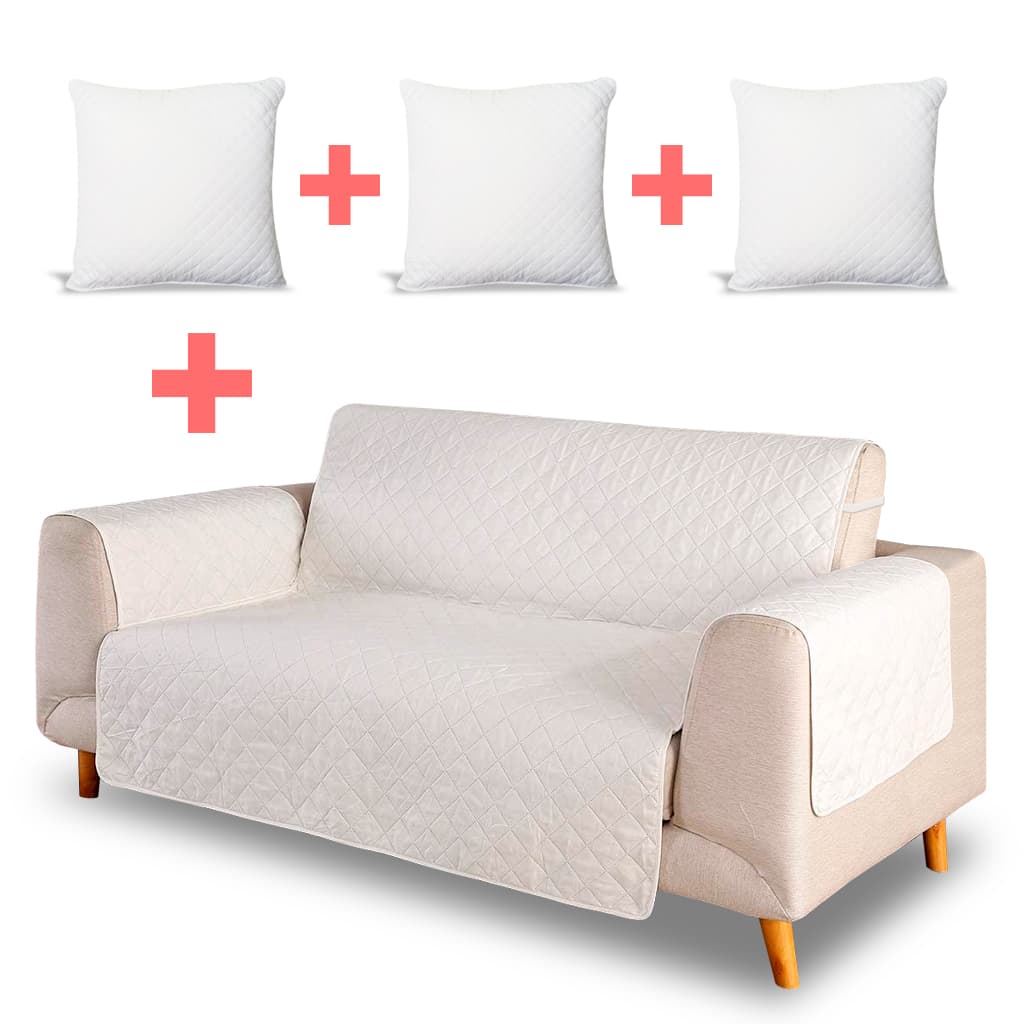 Funda Cubre Sofa 3 Cuerpos + Regalo - SentiteBella.uy