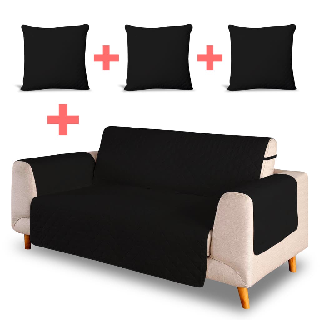 Funda Cubre Sofa 3 Cuerpos + Regalo - SentiteBella.uy