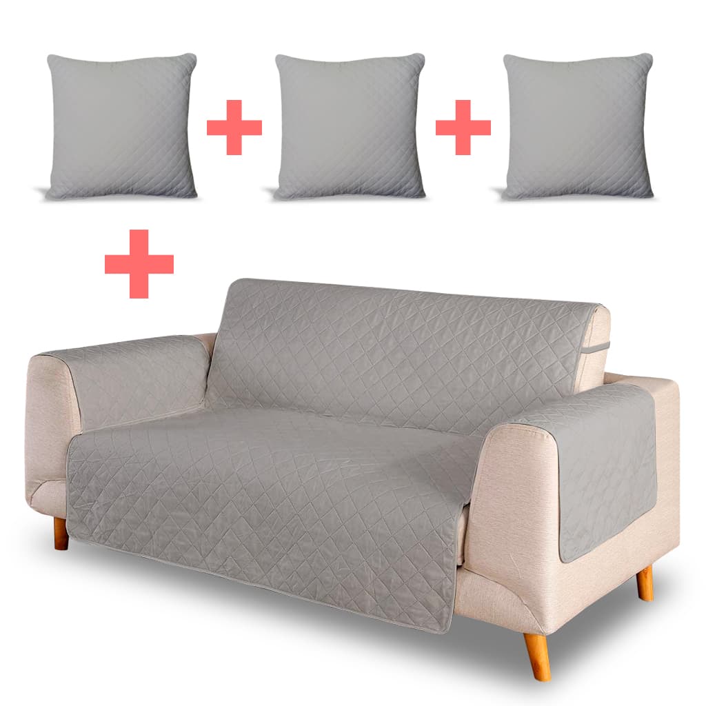 Funda Cubre Sofa 3 Cuerpos + Regalo - SentiteBella.uy