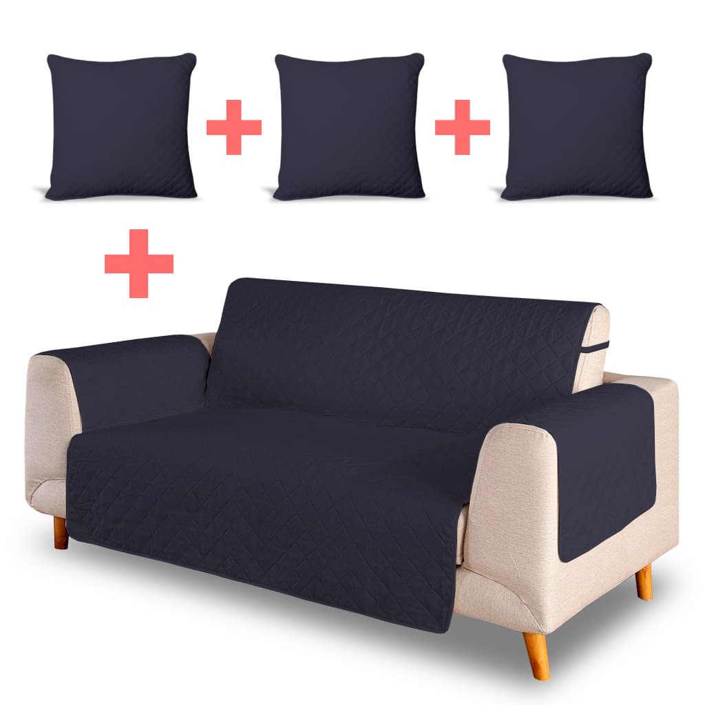 Funda Cubre Sofa 3 Cuerpos + Regalo - SentiteBella.uy