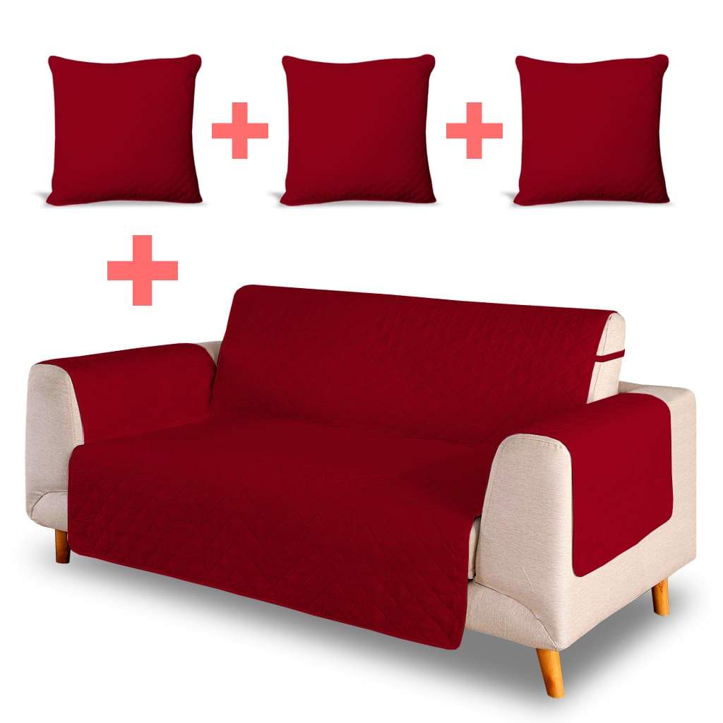 Funda Cubre Sofa 3 Cuerpos + Regalo - SentiteBella.uy