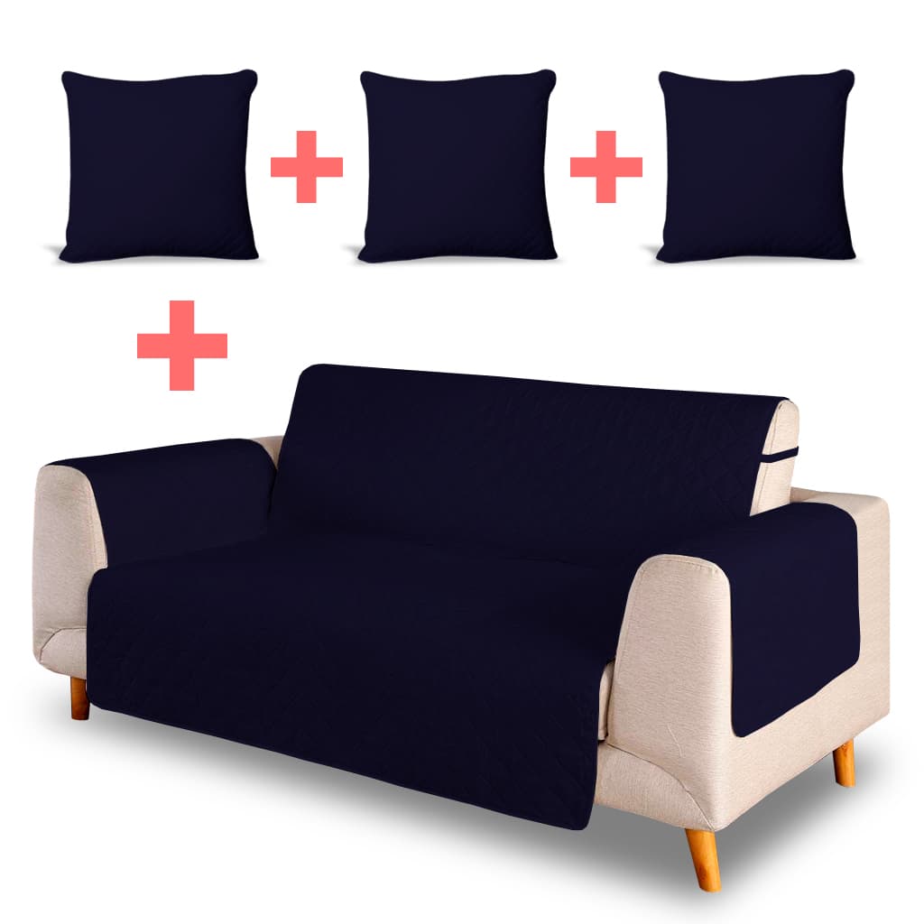 Funda Cubre Sofa 3 Cuerpos + Regalo - SentiteBella.uy
