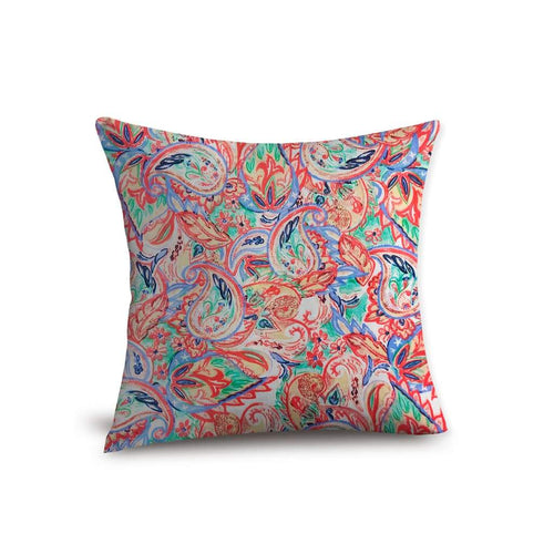 SentiteBella.uy SentiteBella.uy Funda para Almohadon Tela Microfibra Diseño Mandalas Multicolor 40x40 cm Sentite Bella Mvd 175.00