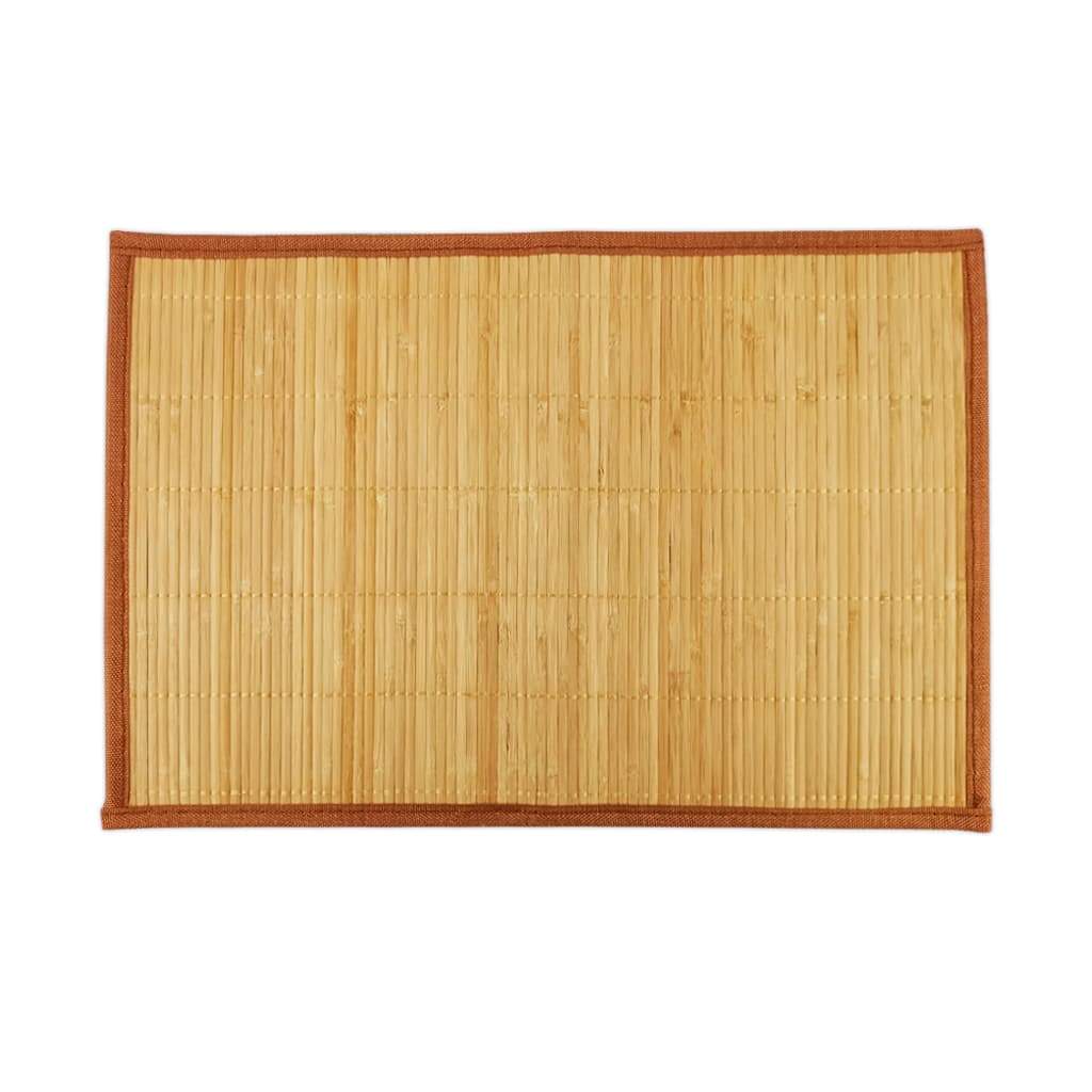 Individual de Mesa en Bamboo Madera - SentiteBella.uy