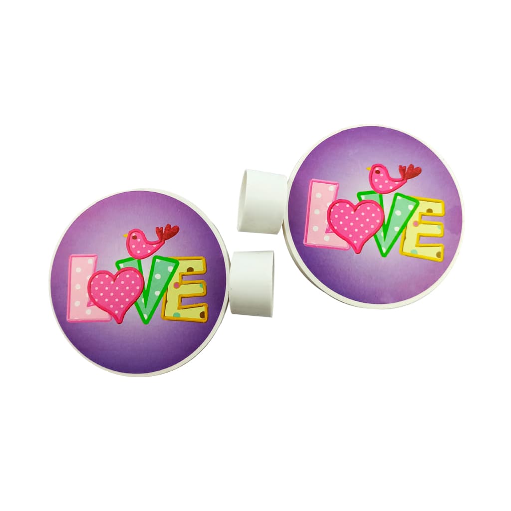Puntero para Barrote de 28mm Infantil Diseño Love - SentiteBella.uy
