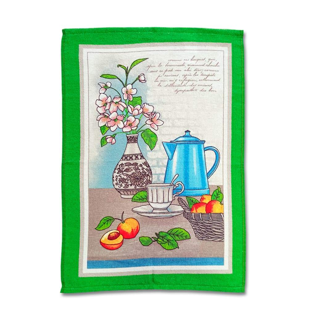 Repasador Algodon Dolher 45x65cm Cocina Verde - SentiteBella.uy